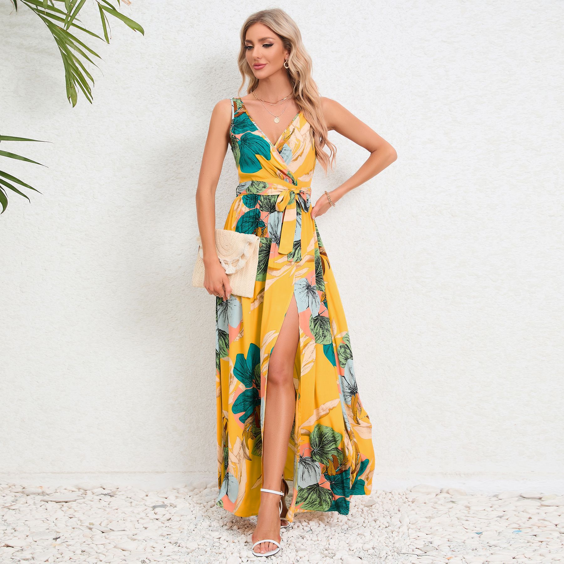 Tropische Maxi Jurk 'Valencia'