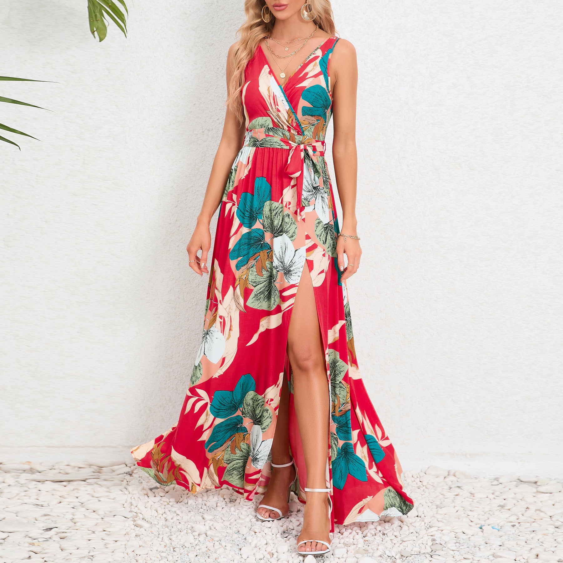 Tropische Maxi Jurk 'Valencia'