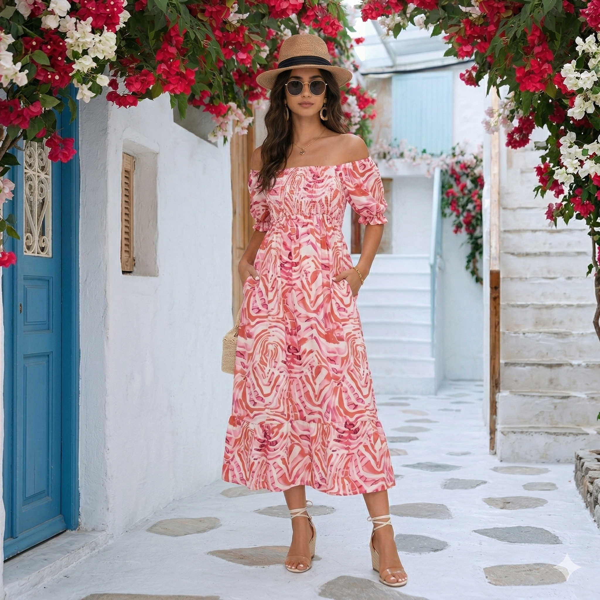 Off-Shoulder Dress 'Luna'