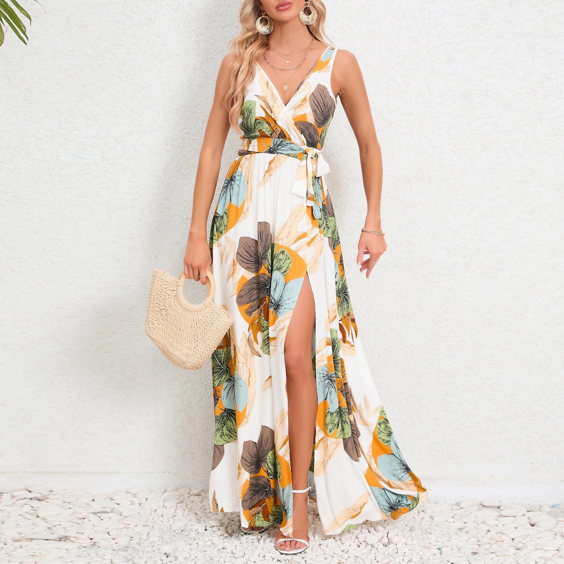 Tropische Maxi Jurk 'Valencia'